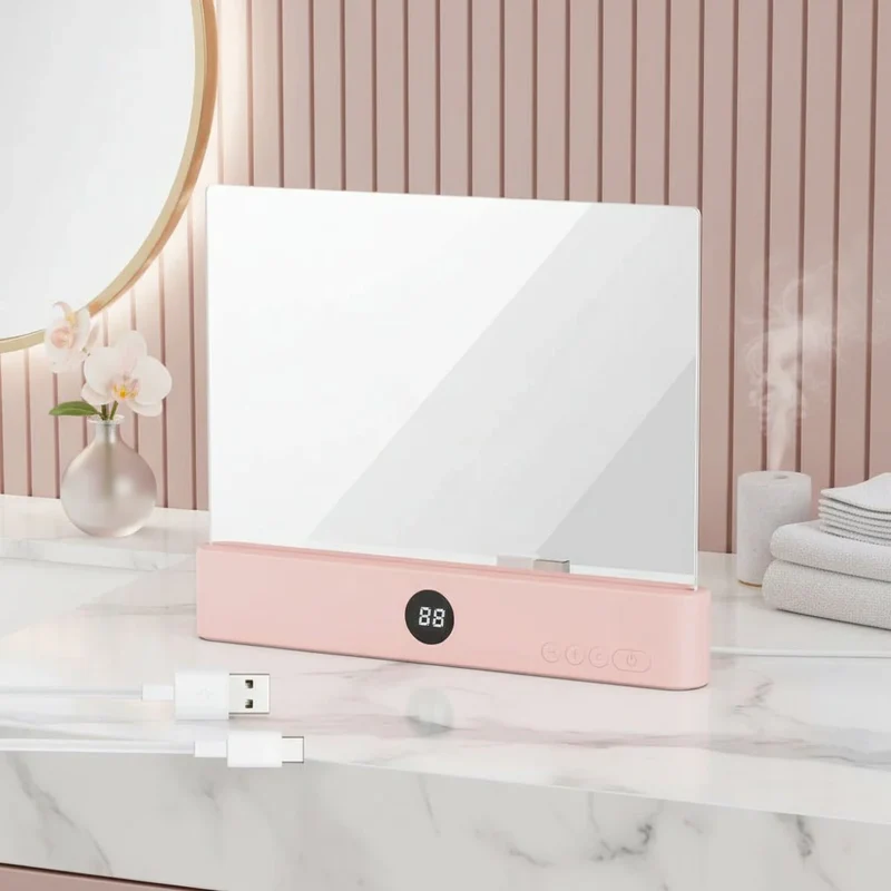LED Boglampe med Justerbar Lysstyrke og USB Opladning