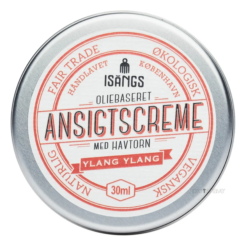 Ansiktskräm med havtorn, Ylang Ylang, 30 ml.