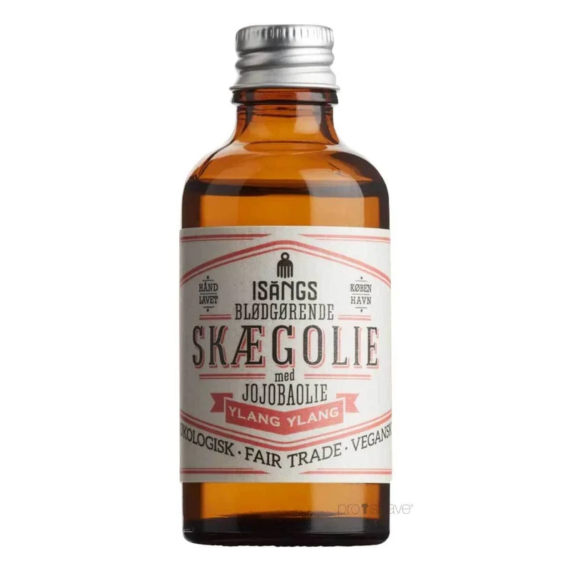Mjukgörande Skäggolja, Ylang Ylang, 50 ml.