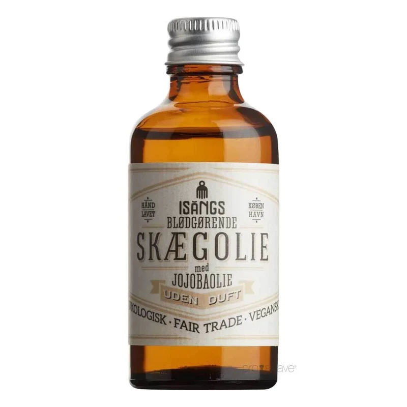 Mjukgörande Skäggolja, doftfri, 50 ml.