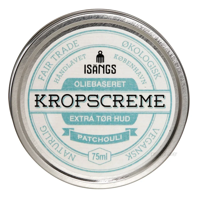 Body Cream för extra torr hud, Patchouli, 75 ml.