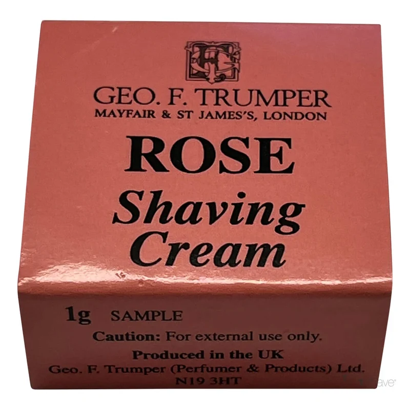 Rakkräm, Rose, Prover, 1 gr.