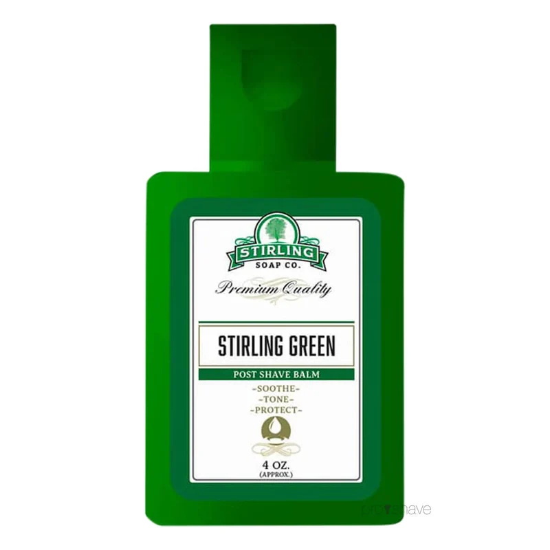 Aftershave Balm, Stirling Green, 118 ml.