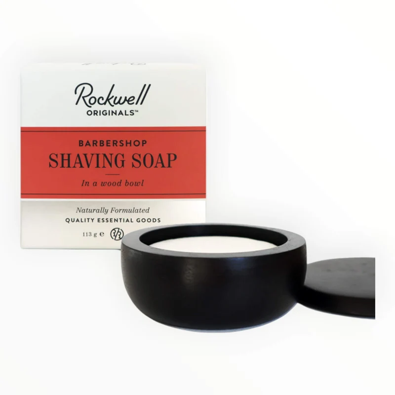 Raktvål i träskål, Barbershop Scent, 113 gr.
