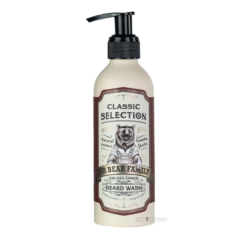 Beard Wash, Golden Ember, 200 ml.
