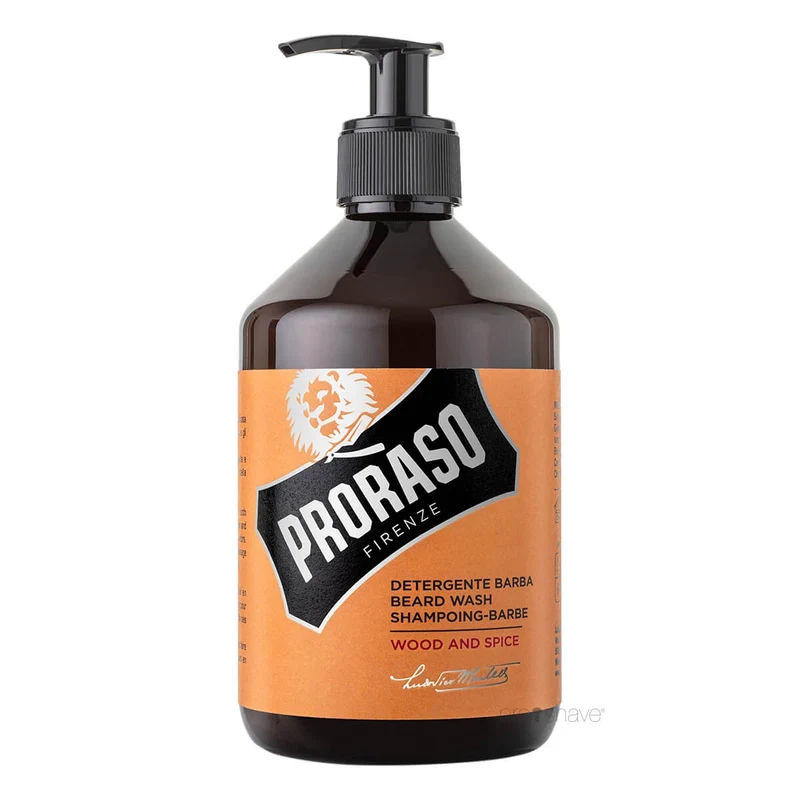 Skäggschampo, Wood & Spice, 500 ml (Salong)