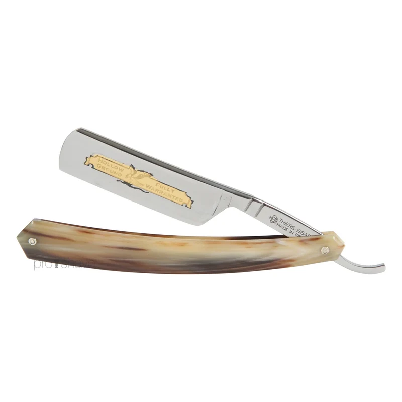Rakkniv, 6/8 Round Nose, Ljust horn