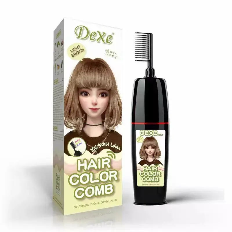 Dexe Color Shampoo- Light Brown