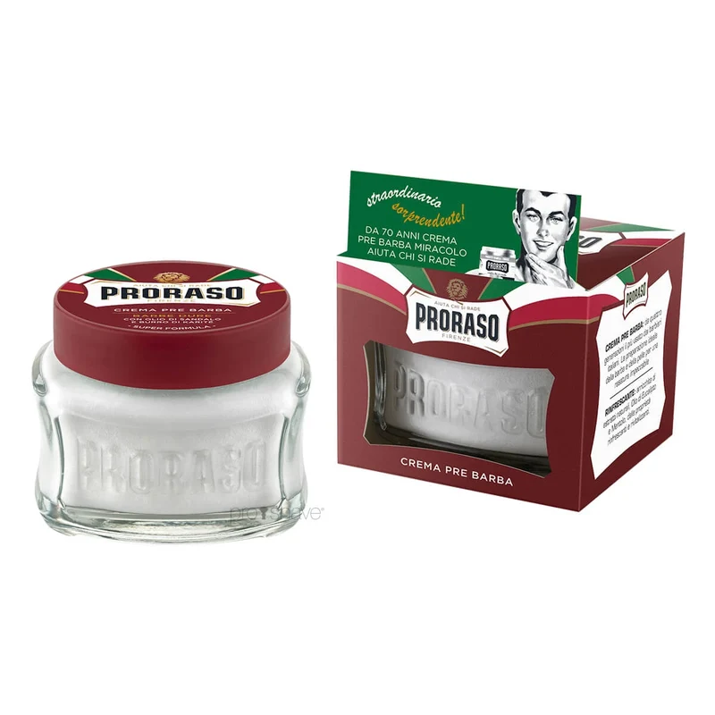 Pre-shave Cream - Nourishing, sandelträolja och sheasmör, 100 ml.