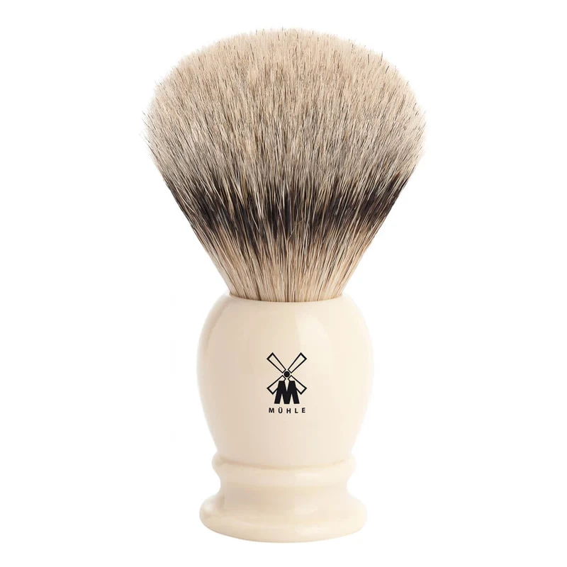 Silvertip Rakborste, 23 mm, Classic, vit harts