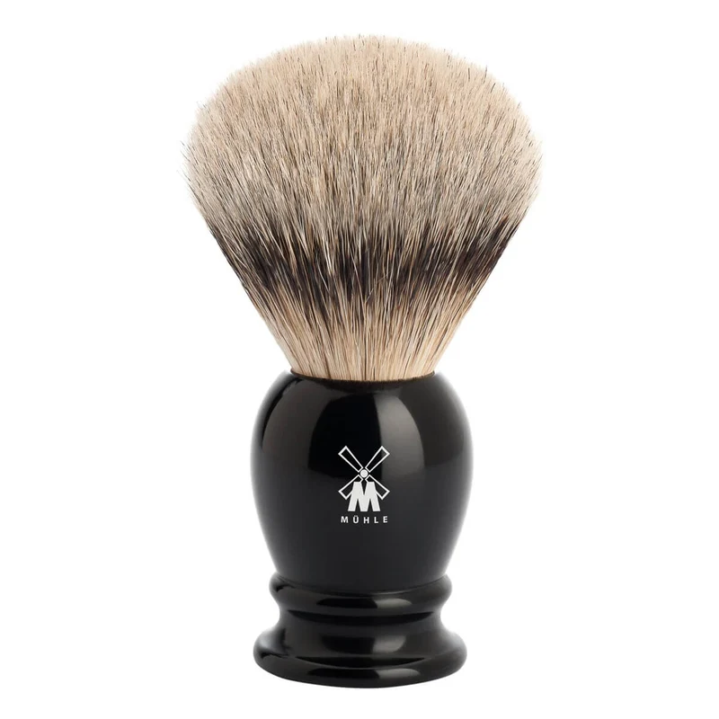 Silvertip Rakborste, 23 mm, Classic, svart harts