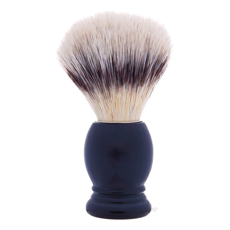 Rakborste, High Mountain vit fiber & svart akryl, original, storlek 12