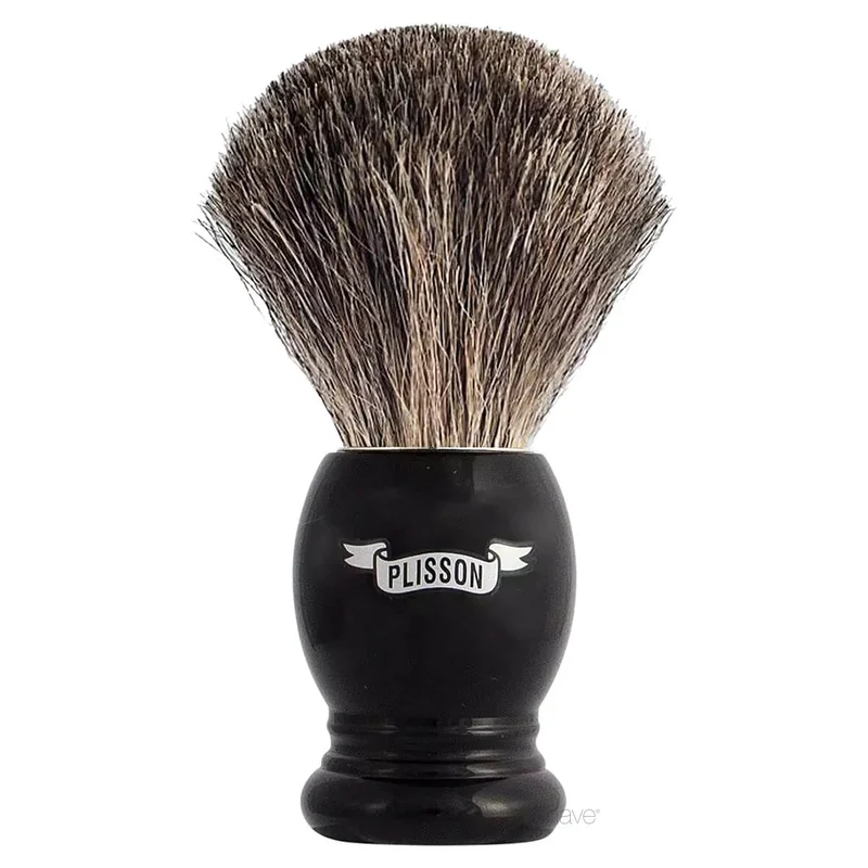 Rakborste, Russian Grey Badger & Black Acrylic, Essential, Storlek 12