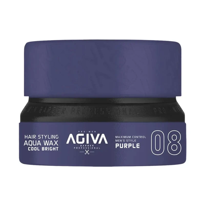 Agiva 08 Aqua Cool Bright Violet – Hårvax 155 ml