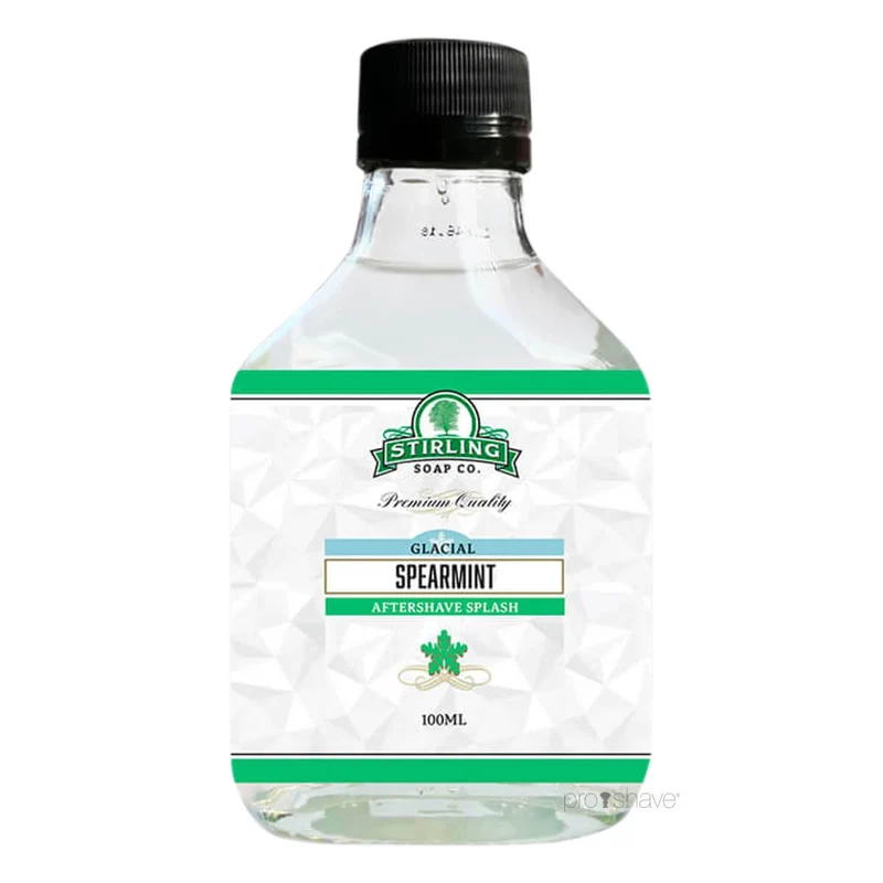 Aftershave Splash, Glacial Spearmint, 100 ml.