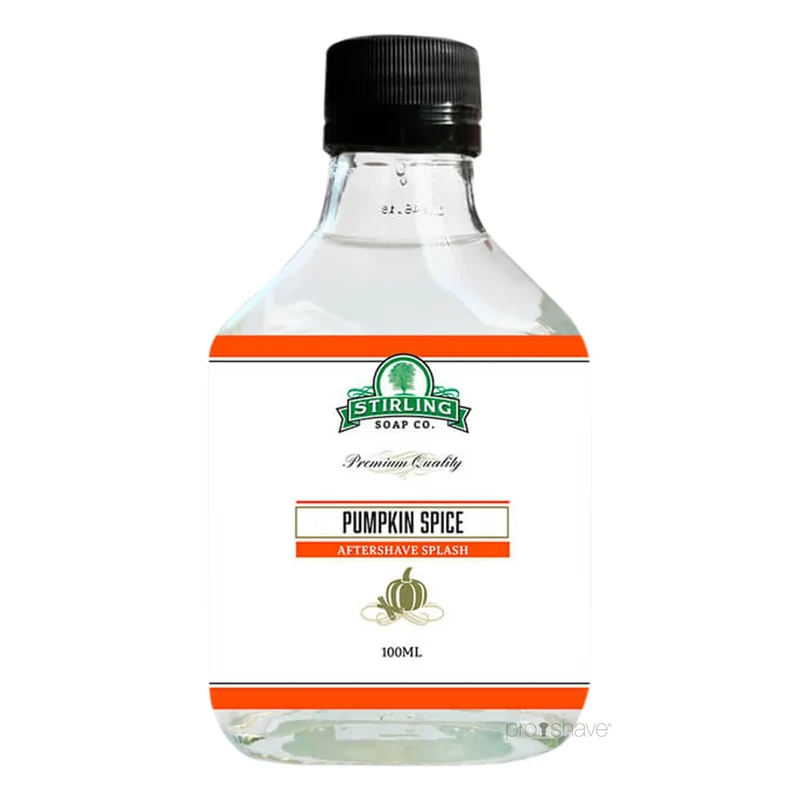 Aftershave Splash, Pumpkin Spice, 100 ml.