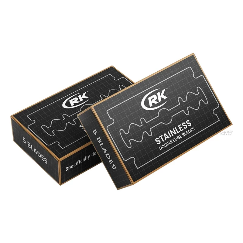 RK Shaving Rostfria Rakblad, 2x5 st (10 st)