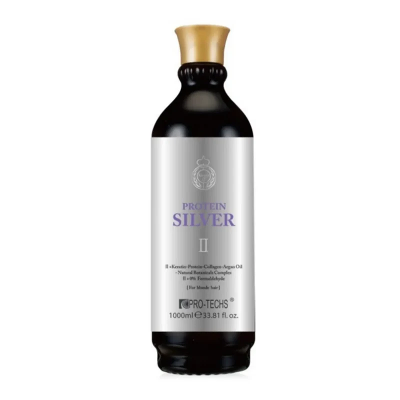 PRO-TECHS Keratin 0+ Protein Silver för blonda hårtyper 1000ML