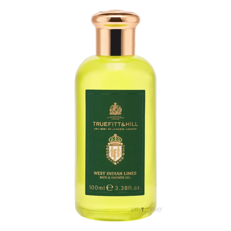 Bad- och duschgel, West Indian Limes, 100 ml.
