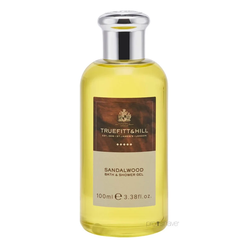 Bad- och duschgel, Sandalwood, 100 ml.