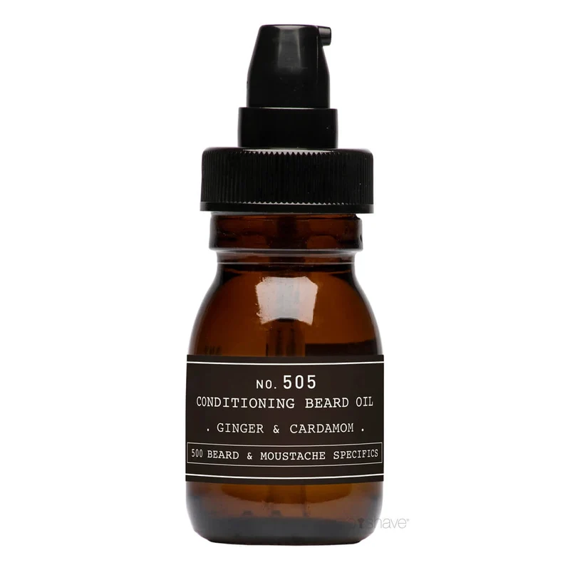 Conditioning Beard Oil, Ginger & Cardamom, nr 505, 30 ml.