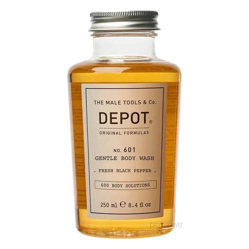 Gentle Body Wash, Fresh Black Pepper, nr 601, 250 ml.
