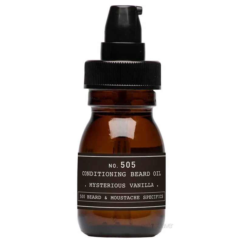 Conditioning Beard Oil, Mysterious Vanilla, nr 505, 30 ml.