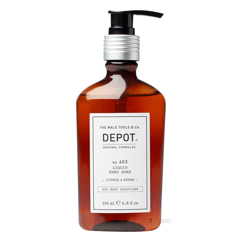 Flytande handtvål, Citrus & Örter, nr 603, 200 ml.