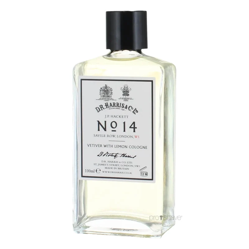 Nr 14 Vetiver med citron Köln, 100 ml.