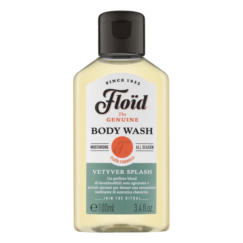 Body Wash, Vetyver Splash, 100 ml.