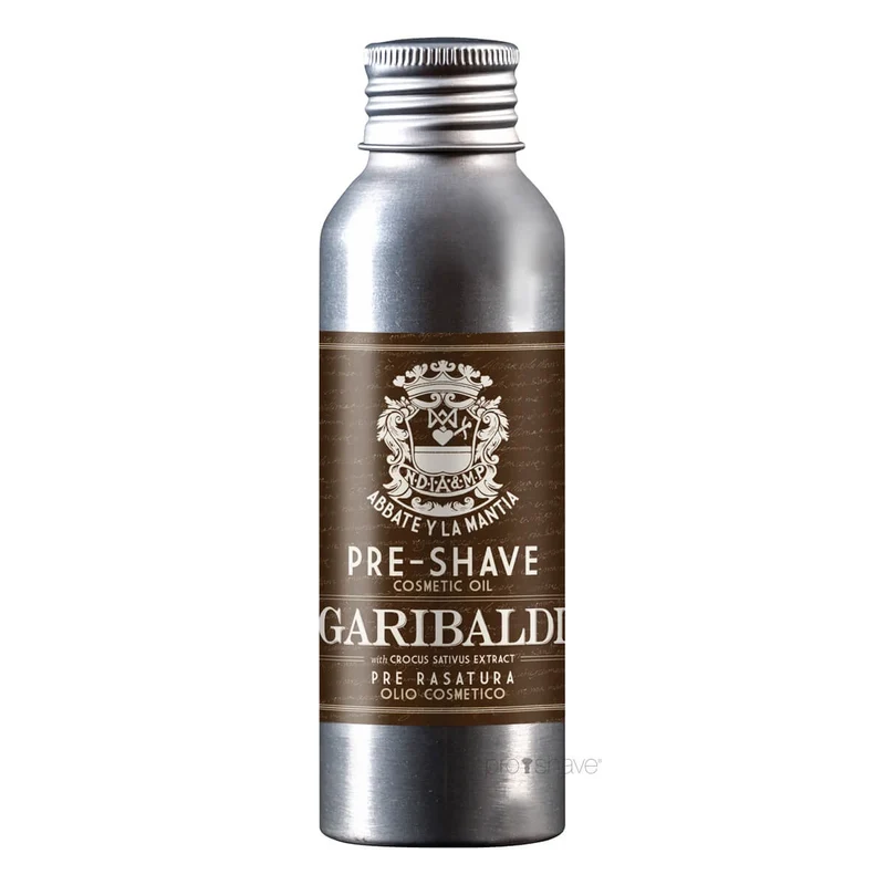 Pre-shave olja, Garibaldi, 100 ml.