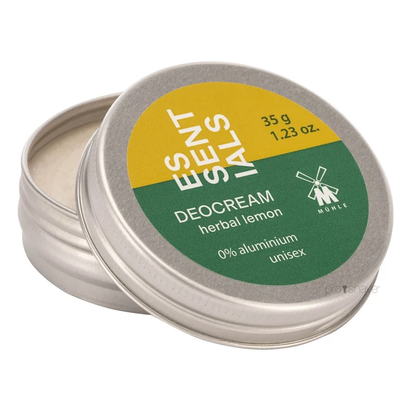 Deodorant Cream, Herbal Lemon, Essentials, 35 gr.