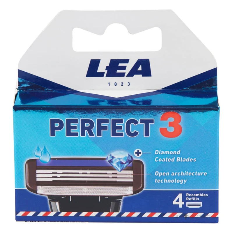 Perfect 3, Patron med 4 Rakblad (3 blad)