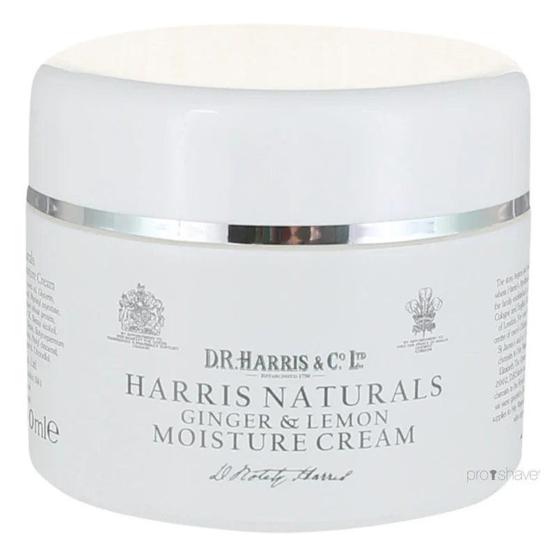 Naturals Moisture Cream, Ingefära & Citron, 100 ml.