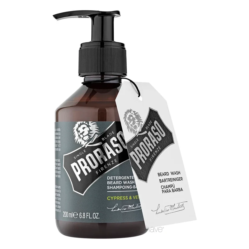 Skäggschampo, Cypress & Vetiver, 200 ml.