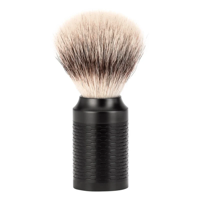 Silvertip Fibre® Rakborste, 21 mm, Rocca, Svart rostfritt stål