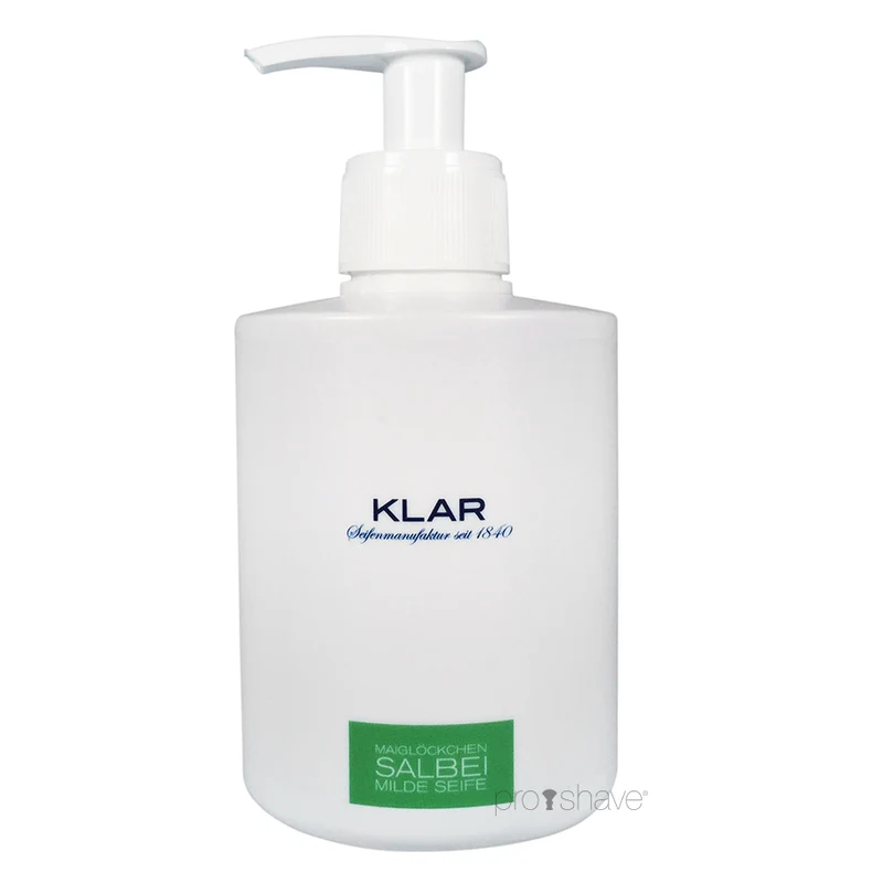 Flytande tvål för händer och kropp, liljekonvalj och salvia, 300 ml.