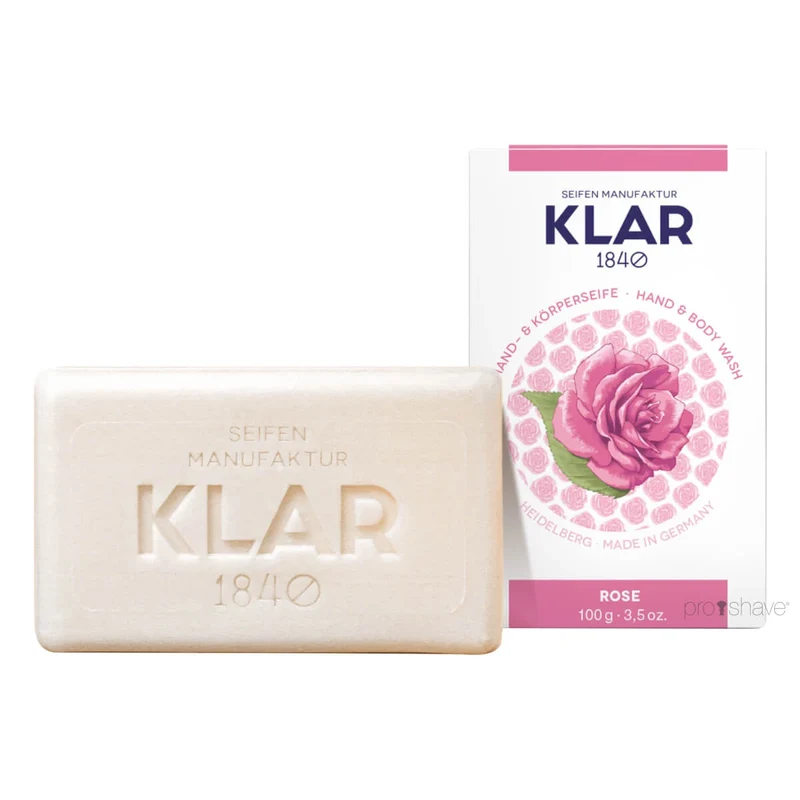 Tvål, ros, 100 gr.