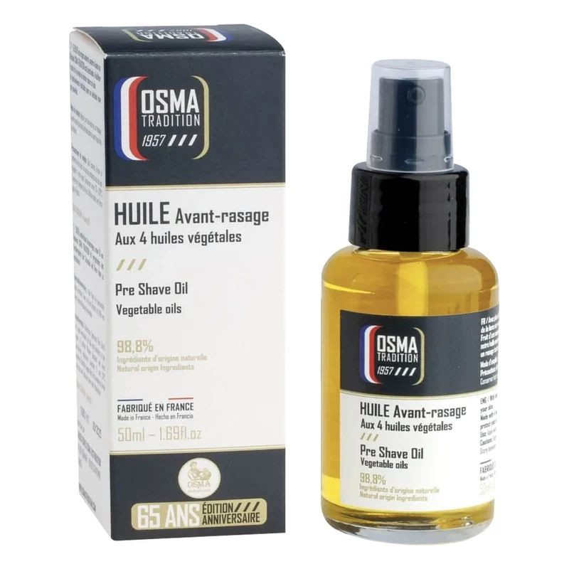 Olja för Pre-shave, 50 ml.