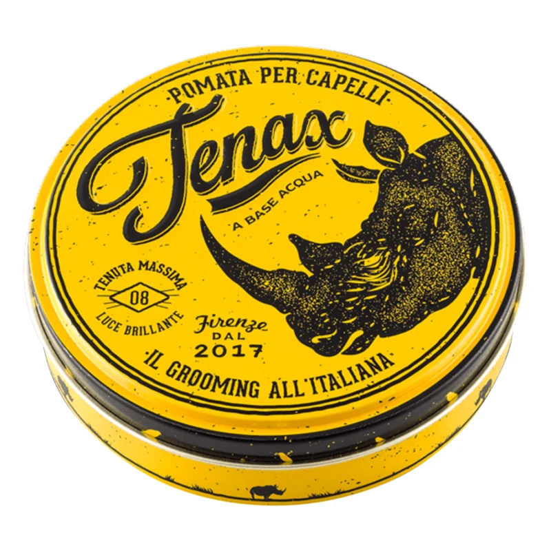 Pomada för hår, stark stadga, gul, 125 ml.