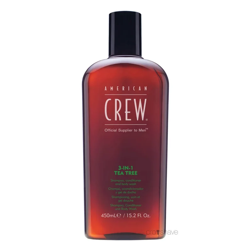 3-i-1 Schampo för hår och kropp med Tea Tree, 450 ml