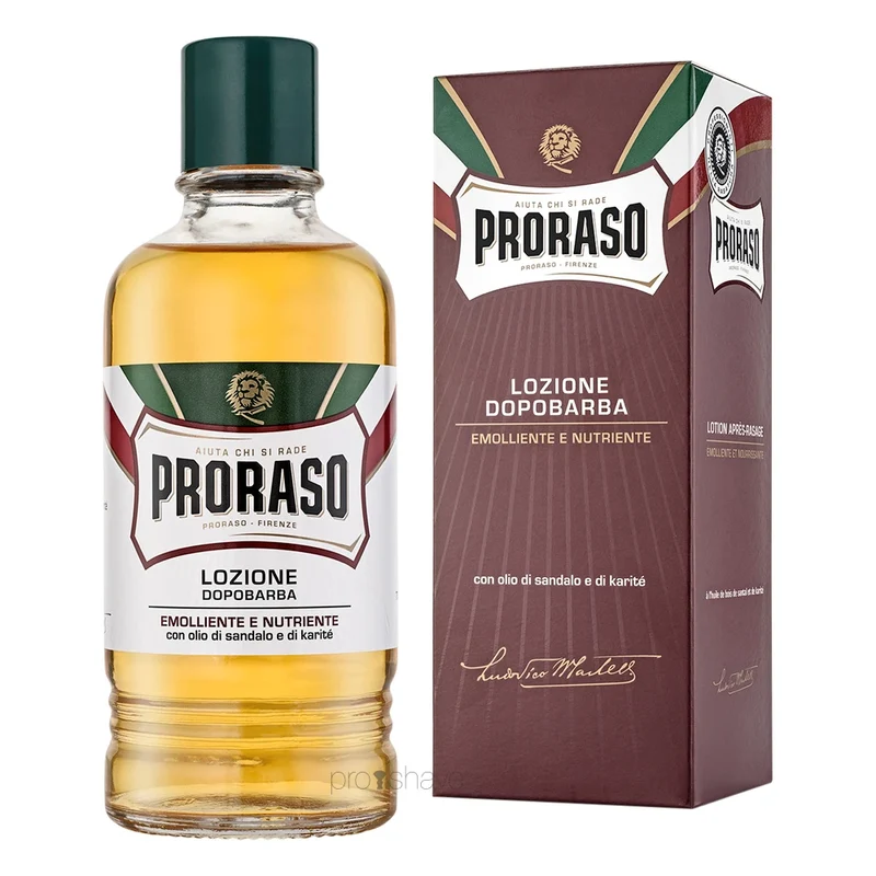Aftershave Splash - Nourishing, sandelträolja och sheasmör, 400 ml (Salong)