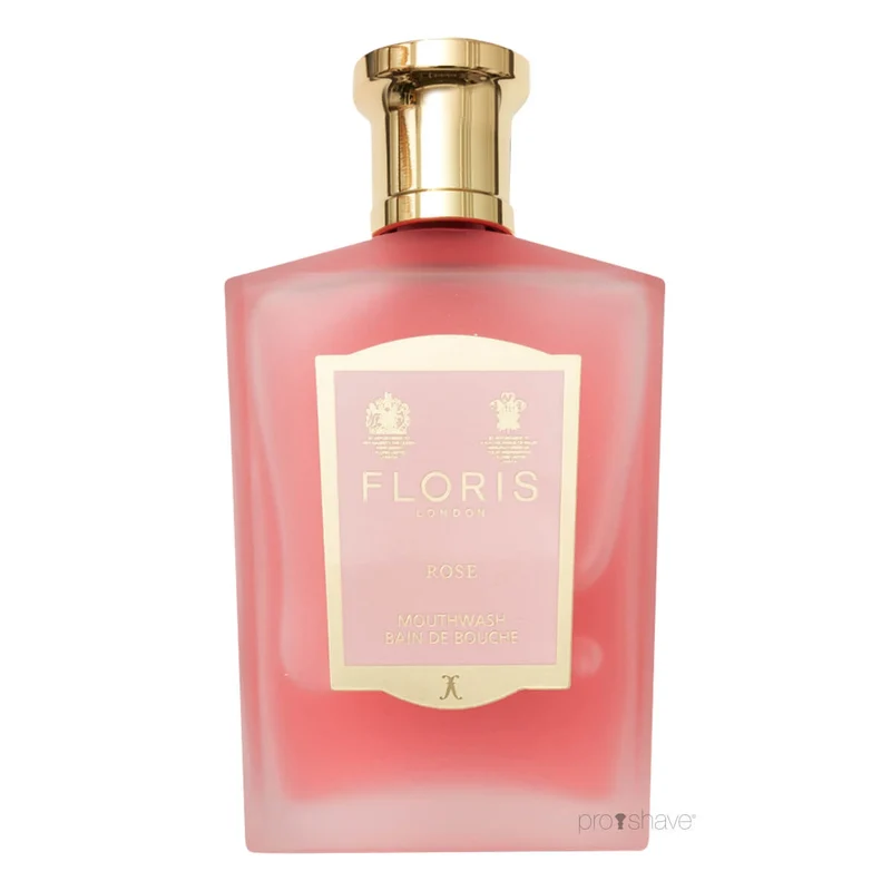 Munskölj med ros, 100 ml.
