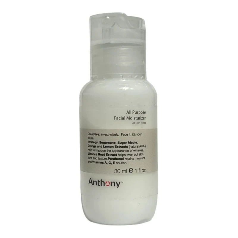 All Purpose Facial Moisturiser, Resestorlekar, 30 ml.