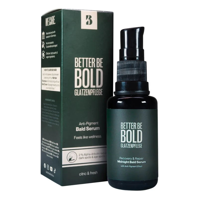 Midnight Recovery & Repair Bald Serum (0-6 mm.), 30 ml.