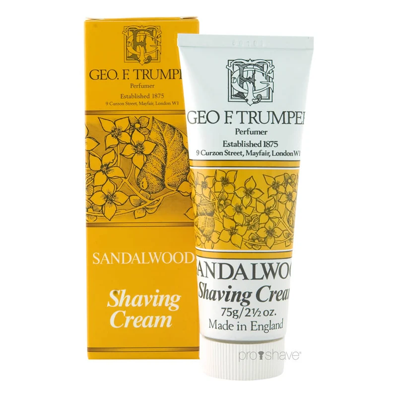 Rakkräm i tub, Sandalwood, 75 gr.