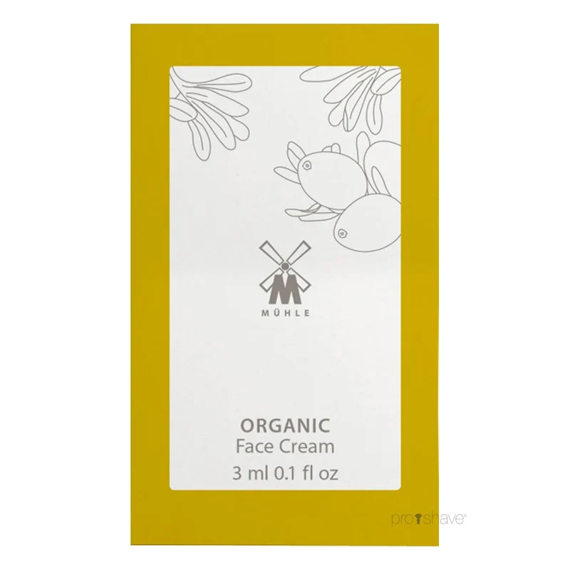 Organic Ansiktskräm, Prover