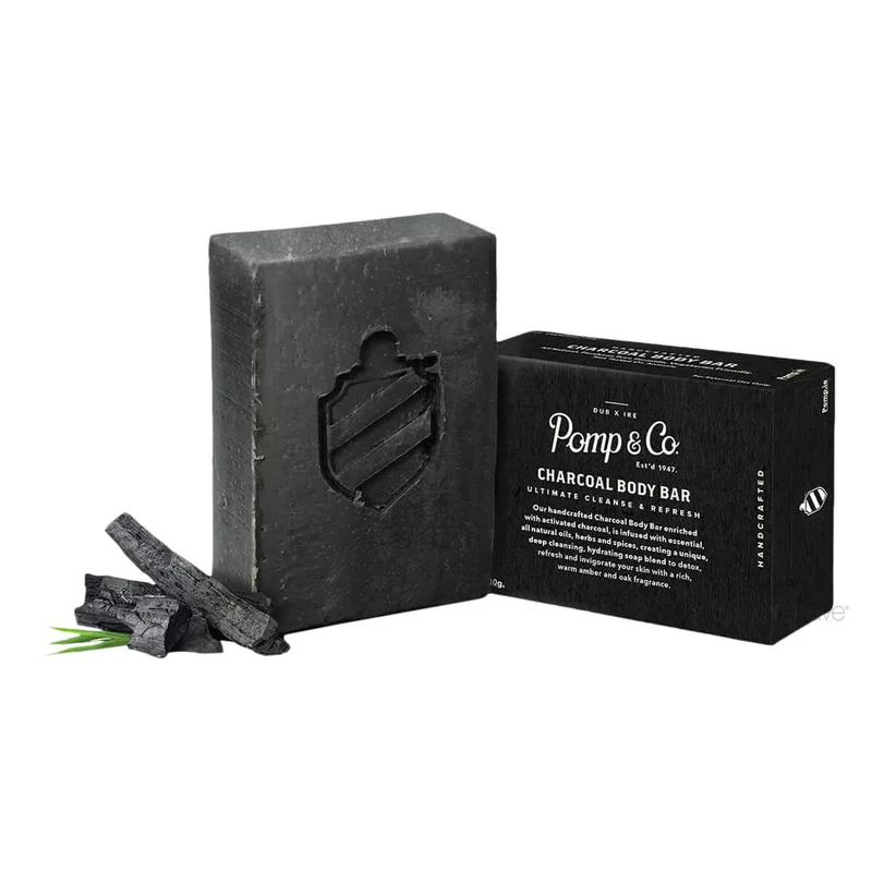 Charcoal Body Bar Soap, 120 gr.