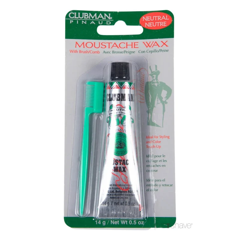 Mustaschvax i tub, Neutral, 14 gr.