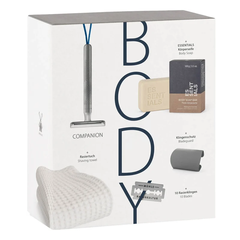 Presentaskar med 5 delar, Body, Companion